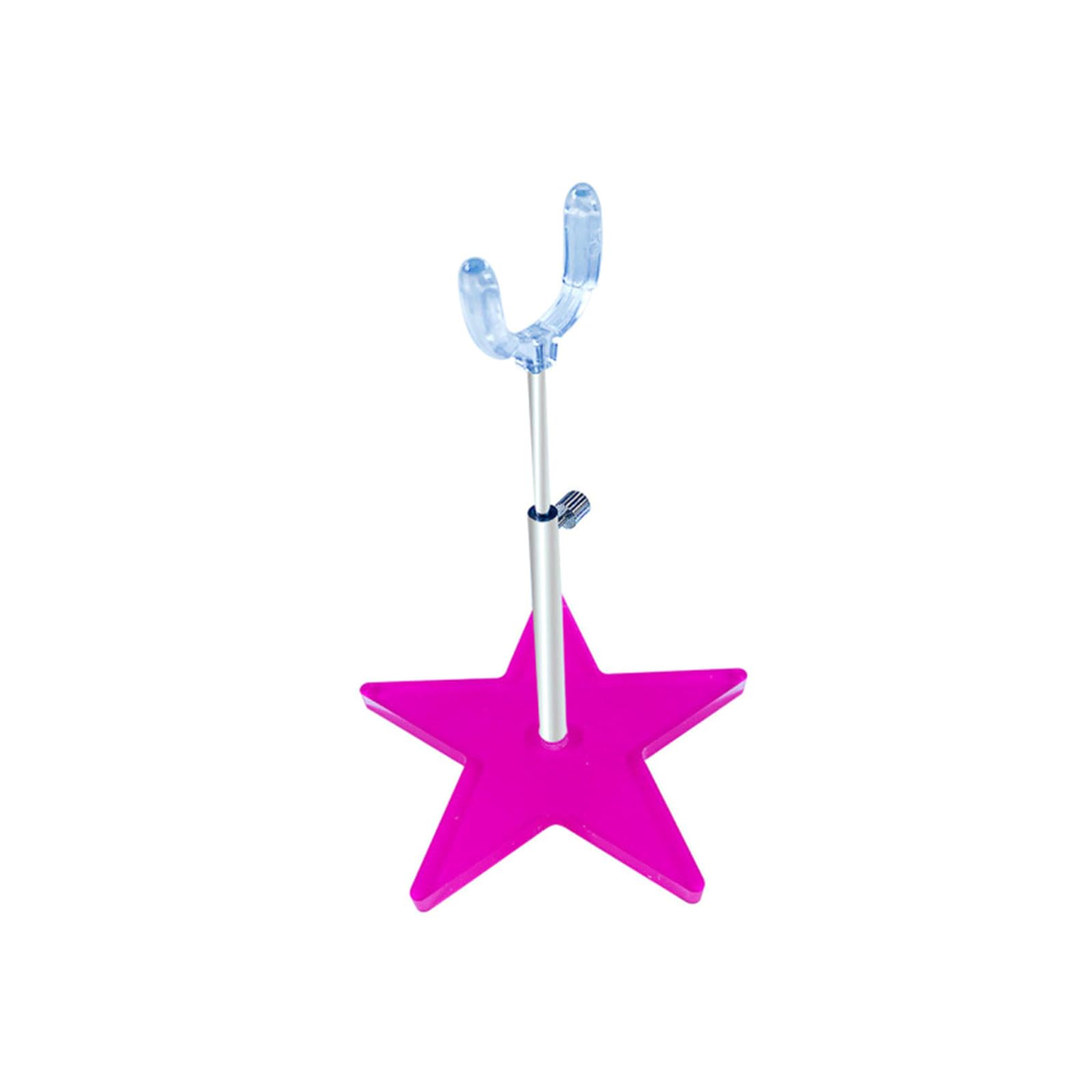 Tsophreniq Star Base Doll Display Stand for 1 / 8 1 / 12 Action Figures with Stable Supported Doll Holder