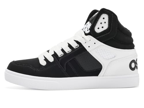 Image of Osiris Men's Clone, Black /White /White, 8 Medium