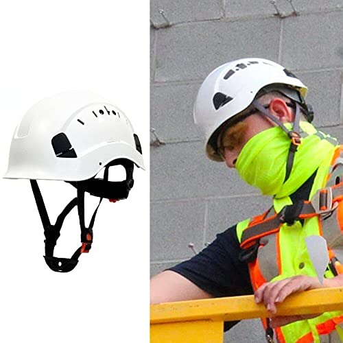 Casque de sécurité ABS réglable protégeant les travailleurs en plein air - 8