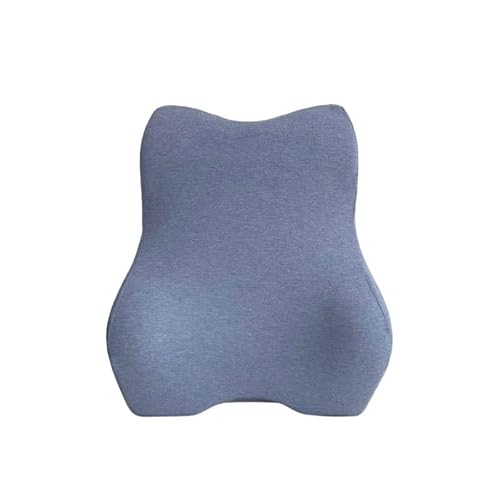 DKIUGL Slow rebound Cotton Lumbar Support Pillow Car Seat Backrest Suitable for Office Vehicles