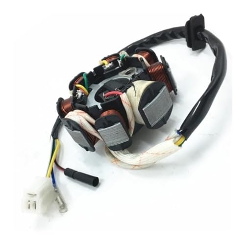 Stator de magnéto 8 bobines de haute précision pour moteur quad GY6 125cc 150cc à 5 fils