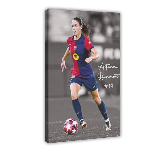 ocvdfss Aitana Bonmati - Póster de lienzo para decoración de dormitorio, oficina, habitación, regalo, 50 x 75 cm