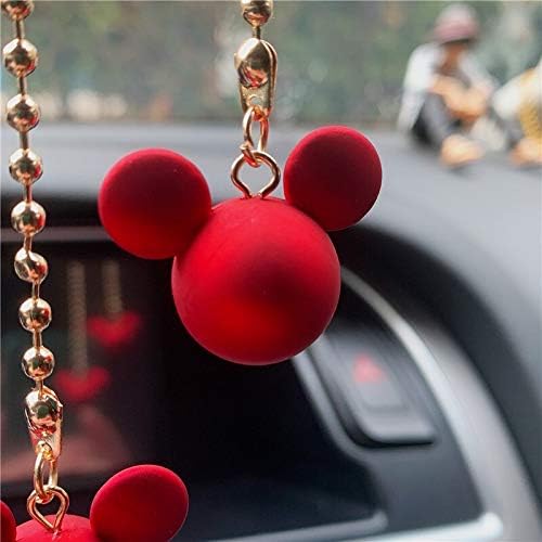 THE ADVENTURE OF MICKEY MOUSE　ルームアクセサリー YKBBzzz Car Interior Decoration Pendant Cute Mickey Mouse Rearview