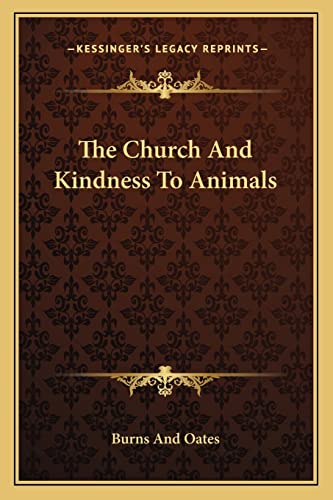 The Church And Kindness To Animals