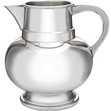 [Pichet à Bière en Étain Fait à la Main, 2 pintes] – Cet article en Étain Fait à la Main est poli à la Main pour honorer la façon dont ils ont été fabriqués pendant des centaines D'années. Au fil du temps, l'article Vieillit magnifiquement, passant de sa Finition polie à la Main à un gris doux et chaud.