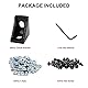 26 Stück Aluwinkel 20x20 Nut 6 Aluwinkel für Aluprofil 20x20 von iMetrx