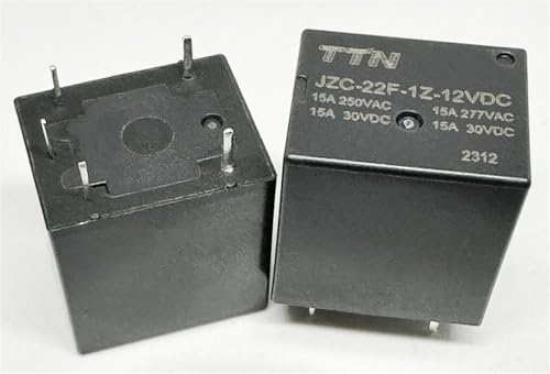Relé HHC66F JZC-22F-1Z-12VDC para solucionar fallos de encendido de 12V