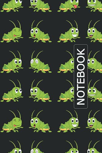  Grasshopper Notebook: Grasshopper Journal Notebook Writer\'s Grasshopper Notebook or Journal for School / Work / Journaling