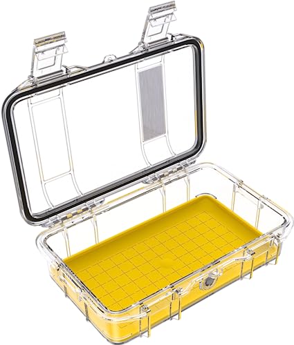 Image of Pelican M50 Micro Case (Yellow /Clear)