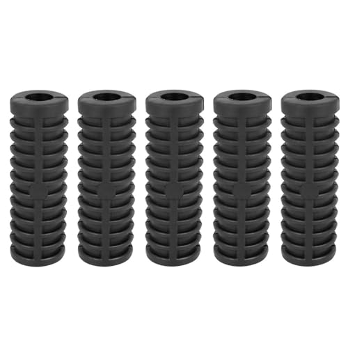 Marchepieds caoutchouc noir 12mm pour restaurer votre moto