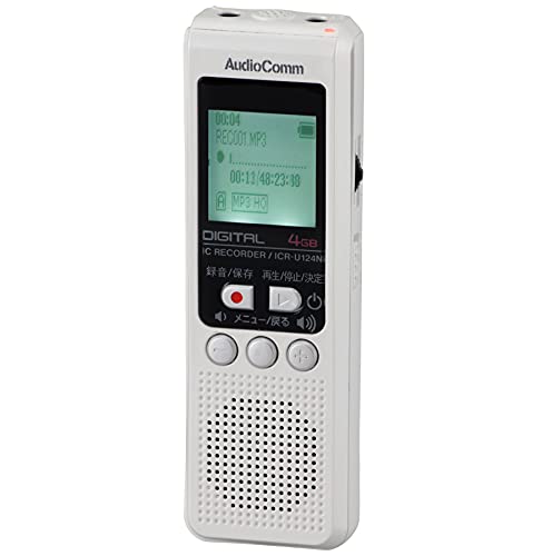 (未使用･未開封品)　オーム電機 ICレコーダー ICR-U124N df5ndr3 Amazon | オーム電機 ICレコーダー ICR-U124N | オーム（OHM