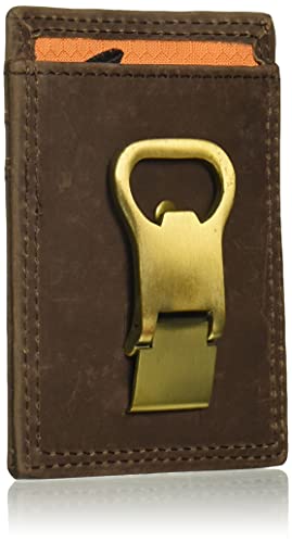 Timberland PRO Men's Leather Wallet with Pocket and Money Clip