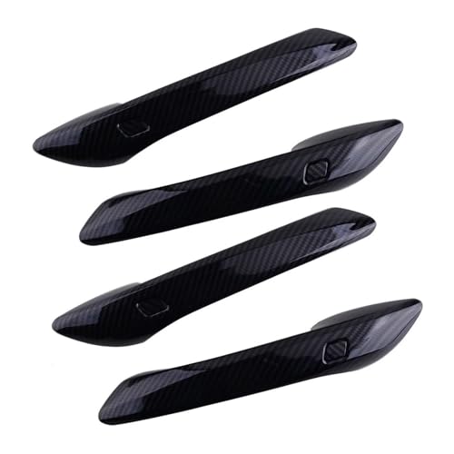 Poignée porte latérale extérieure ABS style carbone noir pour DN8 2021