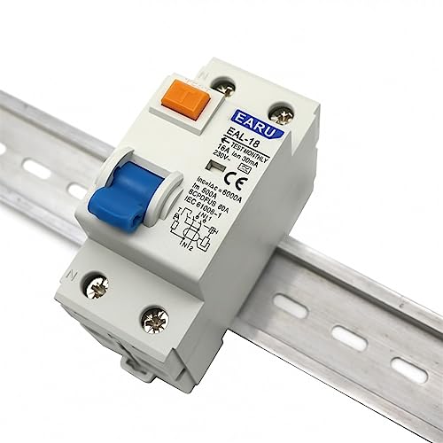 RCCB RCD 2P 50A 100mA disjoncteur différentiel type AC pour tableau - 6