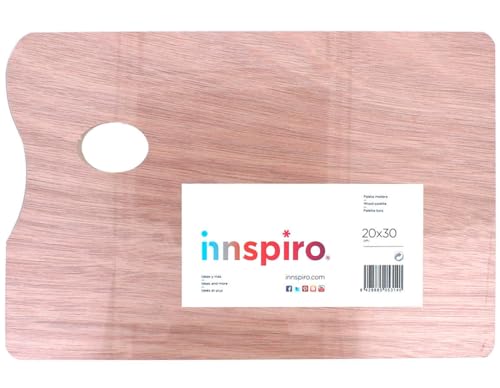 INNSPIRO Rechteckige Holzpalette, 25 x 30 cm.