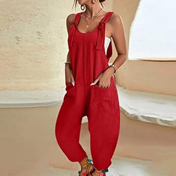 LZPCarra Jumpsuit voor dames, behaaglijk katoen, jumpsuit voor dames