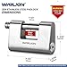 WARLION Heavy Duty Padlock - 90mm Solid Stainless Steel Lock with 4 Keys & 7/16