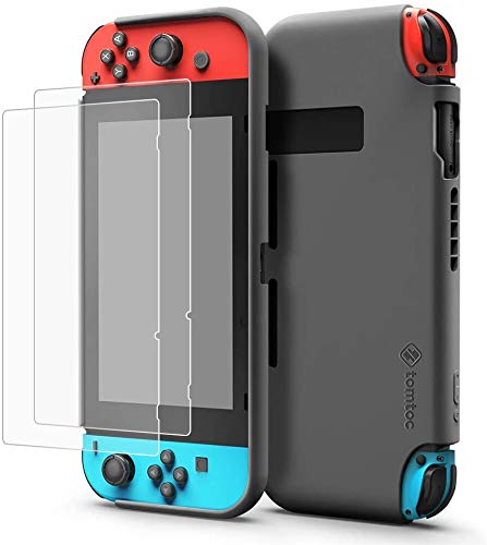 Tomtoc Nintendo Switch Liquid Silicone Case - Gray