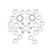 Genco Victory Pinball Game White Rubber Ring Kit