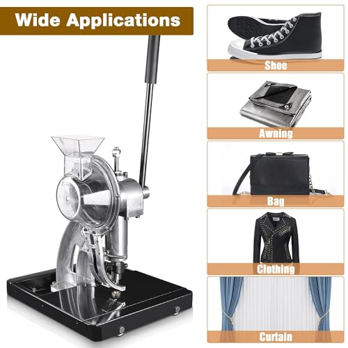 Machine à œillets semi-automatique commerciale 12mm pour bâche