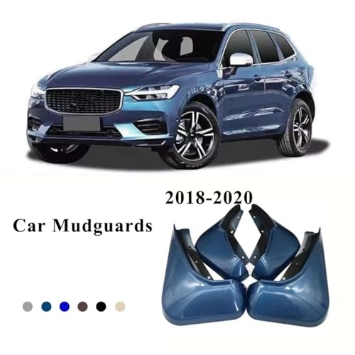 Guardabarros para Volvo XC60 que evitan salpicaduras y daños en pintura de 2018 a 2020 2