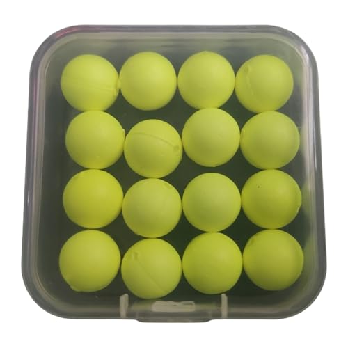 omiinitio 16pcs Pesca Float Strikes Indicadores Forma Redonda Flotador Perla Para Una Variedad De Pesca Ambiente Pesca Bobber Float