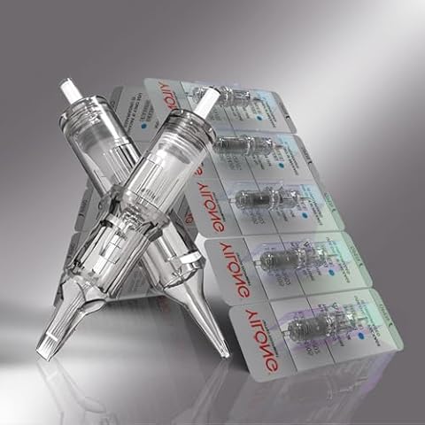 YILONG Tattoo Needles Pro: Upgrade More Stable and Smooth, 20pcs Mixed Sizes #12 3RL 5RL 7RM 9RM Disposable Cartridge Needles, Round Liner and Round Magnum Needles for Tattoo Gun Machine Cover