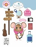 Elizabeth Craft Die Set – Travel Accessories – Metal Die Cut Set - 17 Pcs - Ideal for Cardmaking, Scrapbooking & Creative Paper Crafts – Crafting & Stamping Supplies