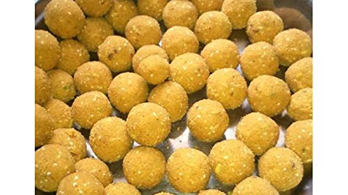 Besan Ladoo Popular Indian Sweets on Every Occasions Rich Flavour / Dessert / Sweet Gifts / Festival Special / Diwali Celebrations (1 Kg)