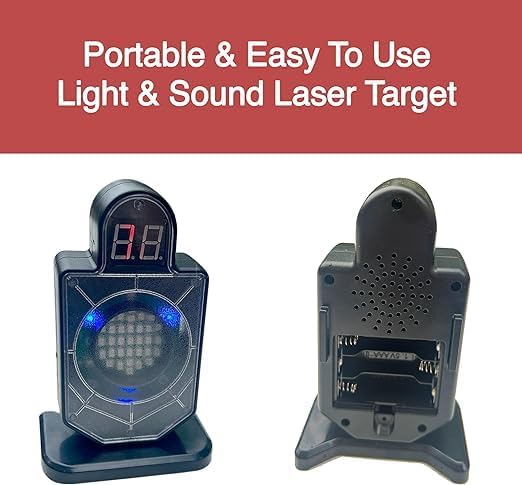 Miniatura 2 de Portable Laser Training System for Laser Training Cartridge with Light and Sound Activation  Safe Indoor Dry Fire Training with Free AAA Batteries