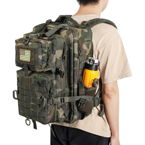 Mochila táctica Hannibal 45L para camping y trekking miniatura 7