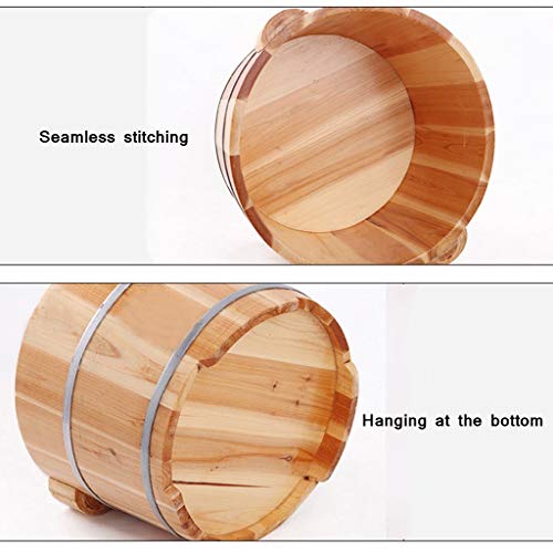 Spa de pies de madera para pedicura 25 cm miniatura 5