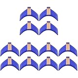 FRCOLOR 12 pcs Pigeon Perch Plastic Bird Perch Roost Bird Accessories Pigeon Stand Parrot Play Stand Dove Rest Bracket Plastic Frames Pet Rest Stand Solid Wood Household Letter Pigeon