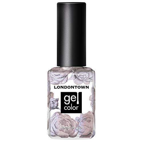 LONDONTOWN UV/LED Gel Nail Polish - Long Lasting, Chip Resistant High Shine Color - Glittery Shimmery Lilac, Opal, 12ml/.40fl oz