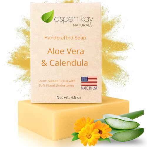 Aspen Kay Naturals Aloe Vera & Calendula Soap Bar