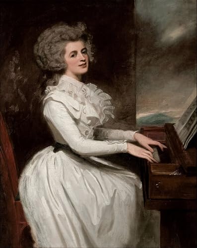 Affiches et gravures George Romney pour decoration salon moderne avec tableau en toile