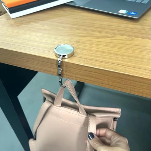 1 Suporte - Gancho - Porta Bolsa Dobrável Portátil De Mesa Pendurar Sacolas