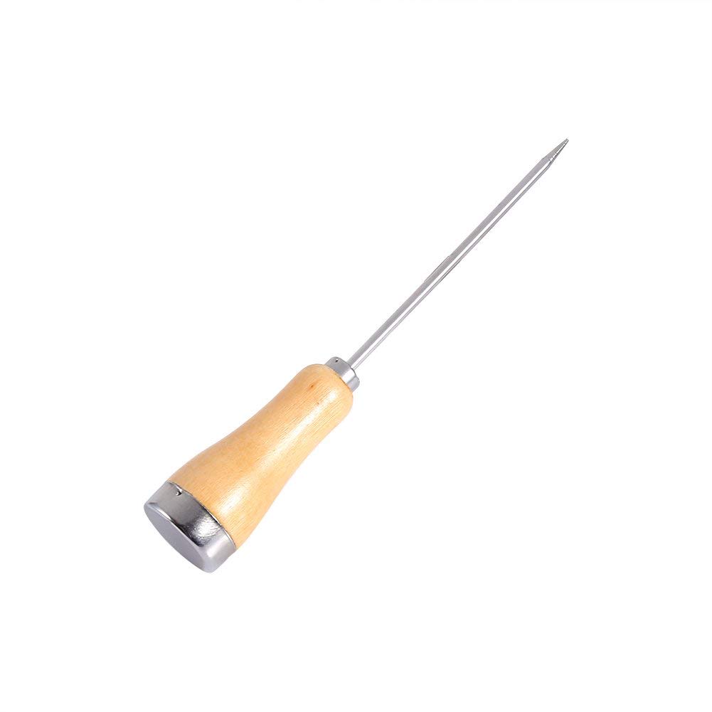 Ice Pick Ice Punch Kitchen Tool Portable Ice Crusher Bar Accessory For Home Bar Restaurant Use With Wooden Handle GLOGLOW Ice Pick