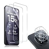 💎【9H Dureza Vidrio】: Cristal Templado y antirreflejos de dureza 9H del protector de pantalla de cristal templado y el protector de la lente de la cámara, que podría proteger eficazmente la pantalla de su teléfono y la lente de la cámara contra rasguños y daños diarios.