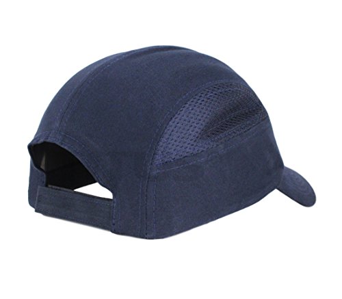 Titus Lightweight Safety Bump Cap - Baseball Style Protective Hat (Black Vented) #TOP5