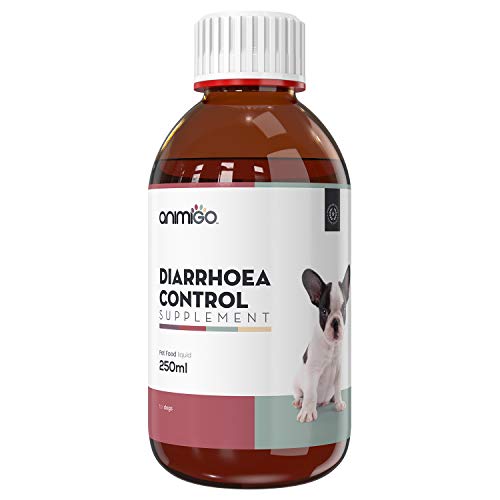 Animigo Antidiarreico para Perros | Suplemento Digestivo Natural Líquido para Control de Diarrea | Ayuda a la Digestión y Eliminar Toxinas | Arcillas de Montmorillonita y Attapulgita | 250 ml