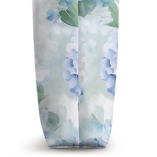 Bolso Tote Floral Blue Hydrangeas miniatura 3
