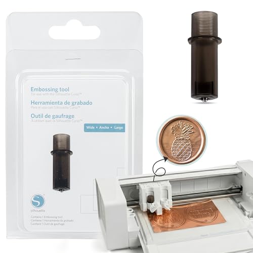 Outil à embosser large pour Silhouette Curio pour gaufrage créatif