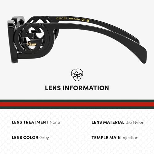 Gucci GG1325S Designer Fashion Sunglasses - Elegant, Sophisticated & Stylish Rectangular Shape Eyewear W/Luxury eSHADES Kit4