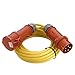 Produktbild as - Schwabe Starkstrom Verlängerungskabel 25 m K35 AT-N07V3V3-F 5G1,5-400V/16A/6h/ca. 11kW - Baustelle, Garten - 5-polige, robuste CEE Verlängerung für Außenbereich - IP44 - Made in Germany, 60715