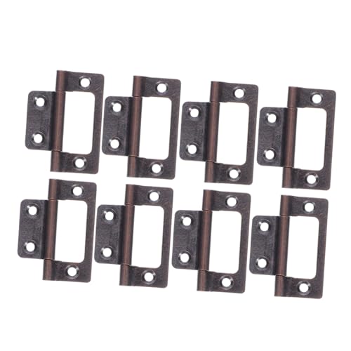 Operitacx 10 Piezas Bisagras de Puerta Silenciosas Inoxidable de Accesorios de Gabinete para Cocina Armarios y Autocaravanas Diseño Mejorado para Durabilidad y Funcionamiento Suave