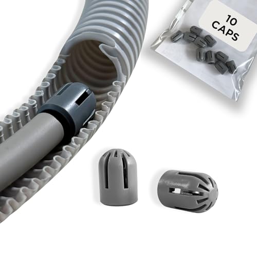 OMEGACAP Kabeleinziehhilfe für Leerrohre festsitzende Einziehhilfe für Leerrohre NYM 3x 4x & 5x1 5mm sowie 3x2 5mm für Handwerker und Laien (10 NYM Grey Allround)