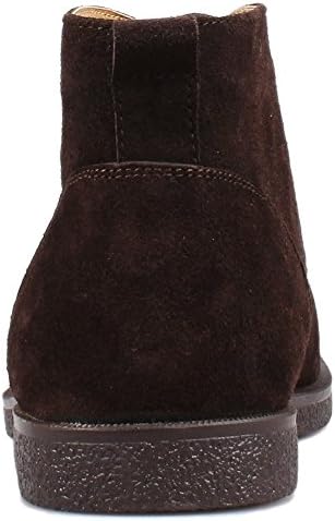 Men's Real Suede Leather Oxfords Desert Ankle Chukka Boots