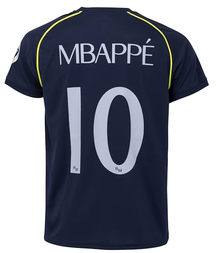 Real Madrid Maillot Real Kylian Mbappé - Collection Officielle Football - Taille Homme L