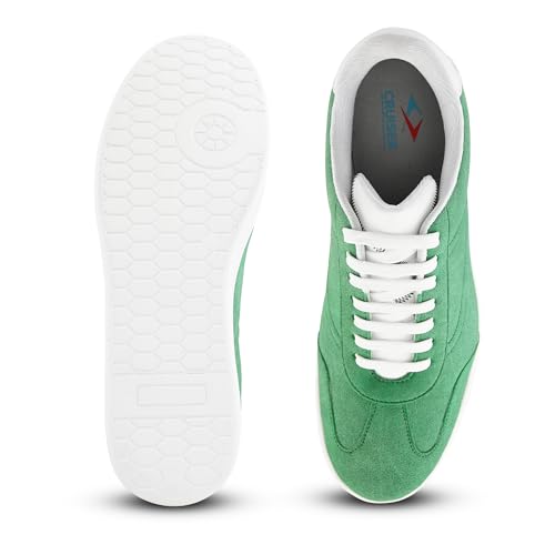 Image of Cruiser Sneaker for Men | Lightweight & Comfortable | Stylish Lace-Up Casual Footwear with Cushioned Insole | Perfect for Versatile Outfits 2641